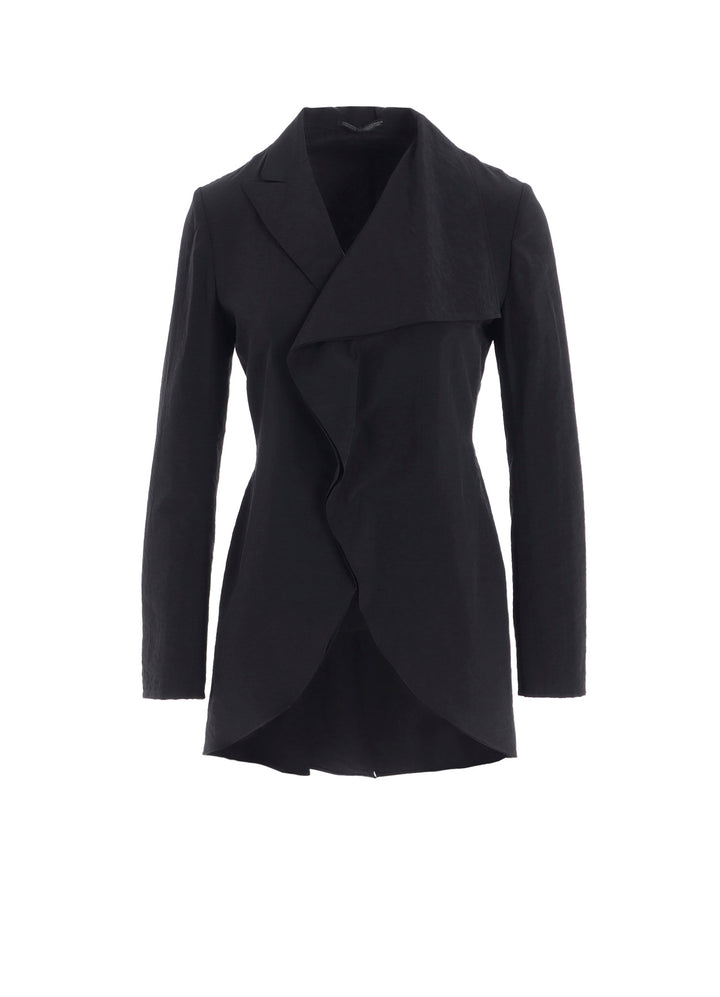 Ny/Si TAFFETA ASM ROUNDED HEM JACKET