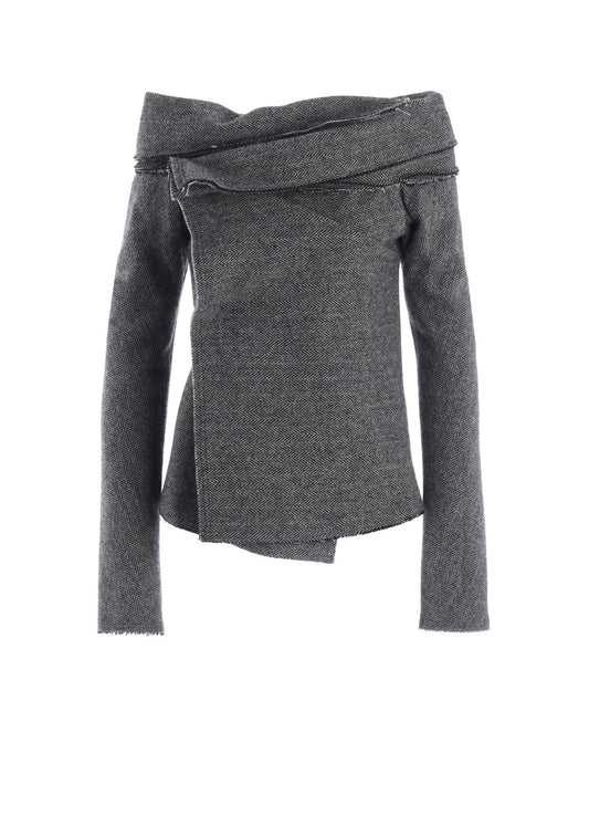 HERRINGBONE TULIP JACKET