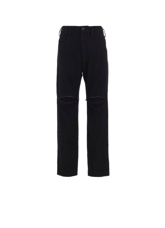 WOOL VIYELLA KNEE GUSSET PANTS