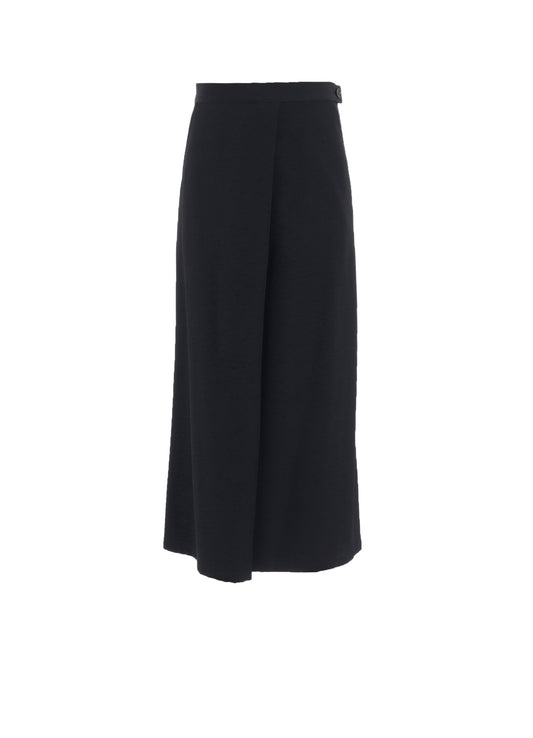 WOOL GABARDINE  FLARE PANTS