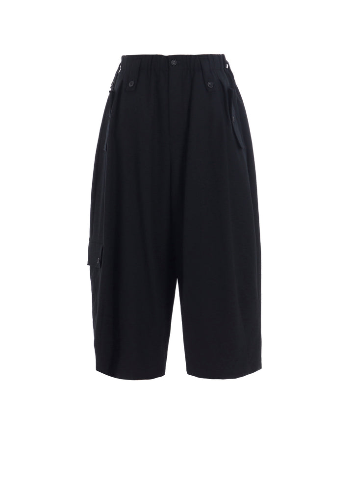 W/SAXONY  FLAP D WIDE PANTS