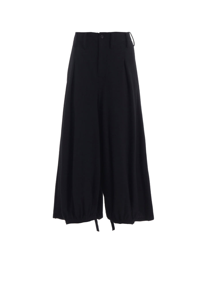 SOFT WOLLEN 1/14 F GATHERED PANTS