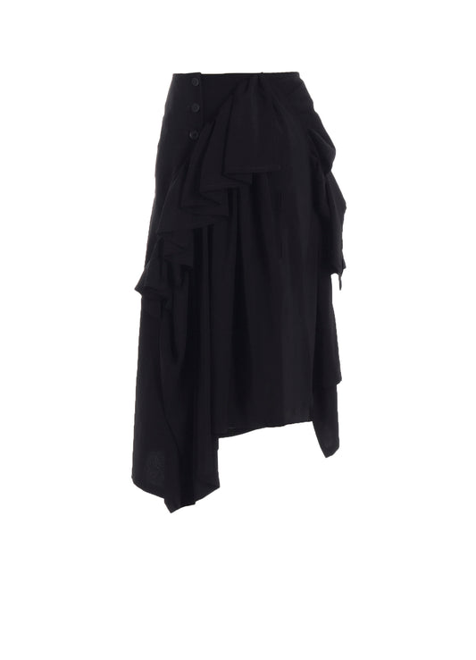 SLAB DE SHINE GATHERED SKIRT