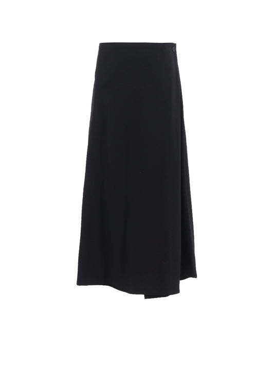WOOL GABARDINE  LONG SKIRT