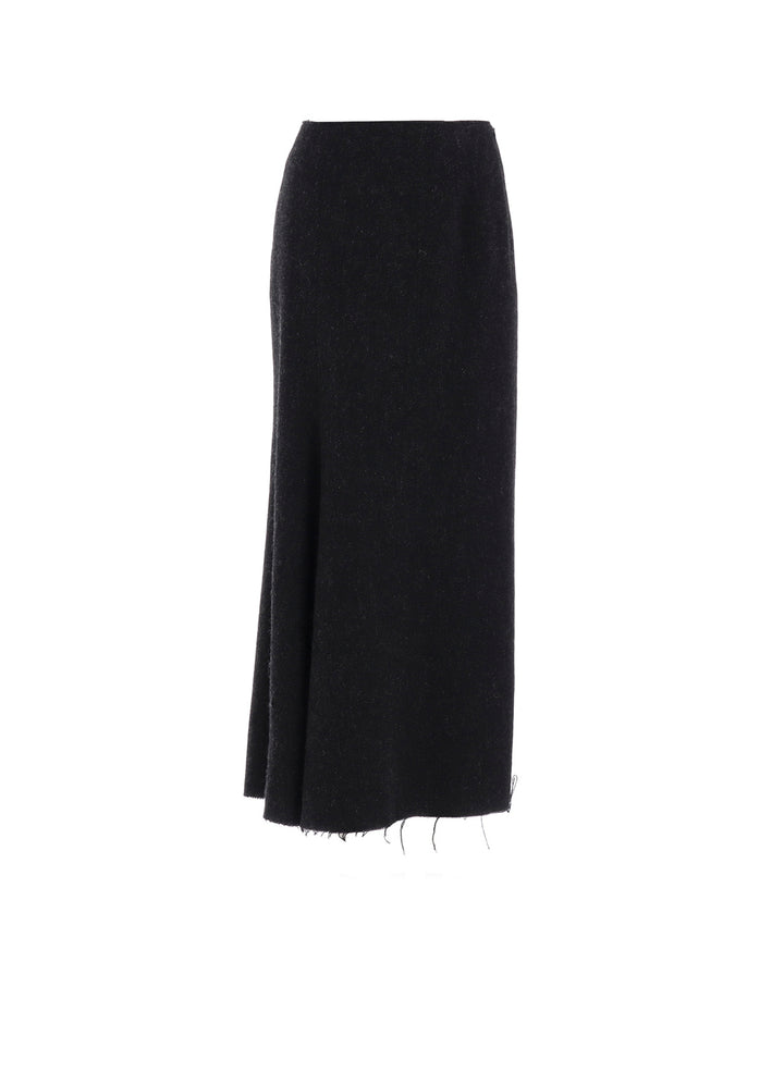 TWEED CLOTH LONG SKIRT