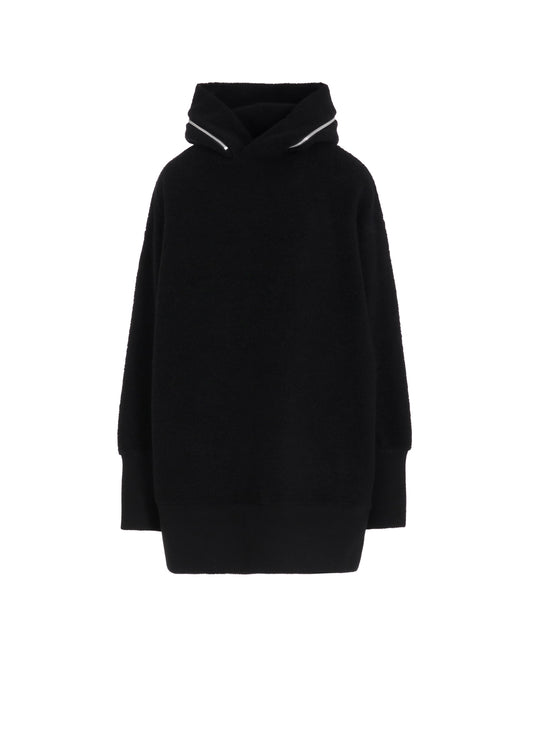 SHEEP PILE ZIP HOOD PO