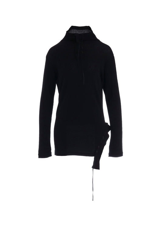 HIGH TWISTED LINKS STRING HIGH NECK PO