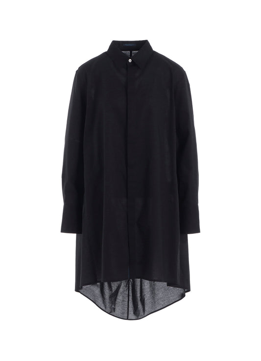 COTTON LAWN FLARE SHIRT