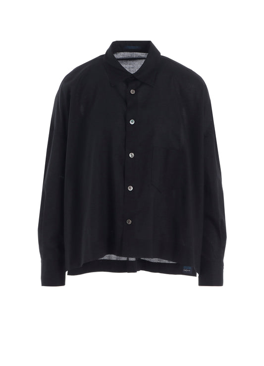 COTTON LAWN BIG BLOUSE