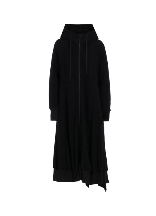 Liy/C BRUSHED FRENCH TERRY HOODED TRACK DRESS
