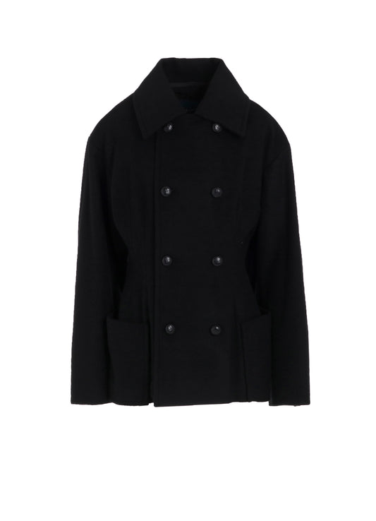 MELTON DARTS PEA COAT