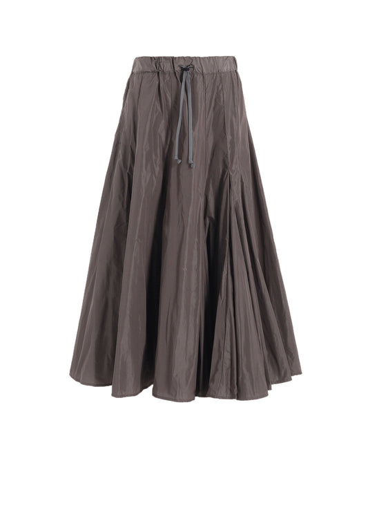 TAFFETA MAX SKIRT