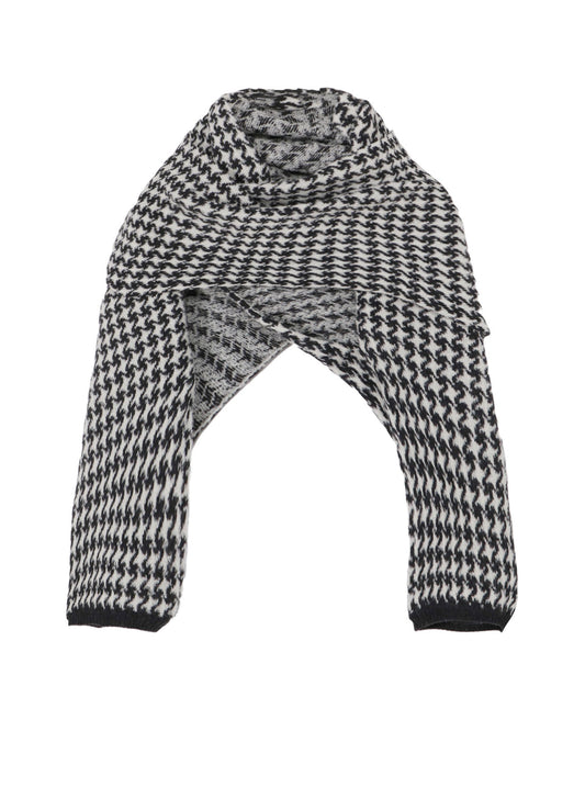 HOUNDSTOOTH L BOLERO STOLE