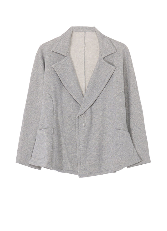 30/10 FRENCH TERRY FLARED JACKET LIKE CARDIGAN