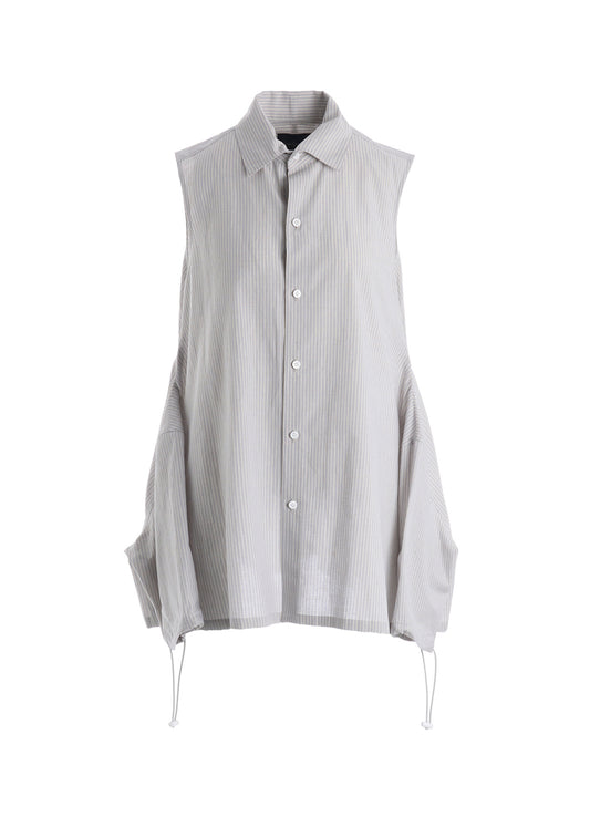 C/Li STRIPE SLEEVELESS BLOUSE