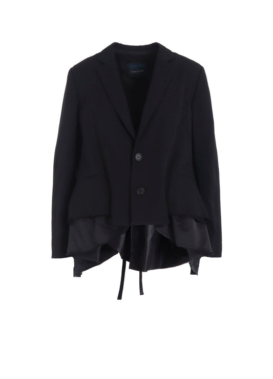 GABARDINE PEPLUM JACKET