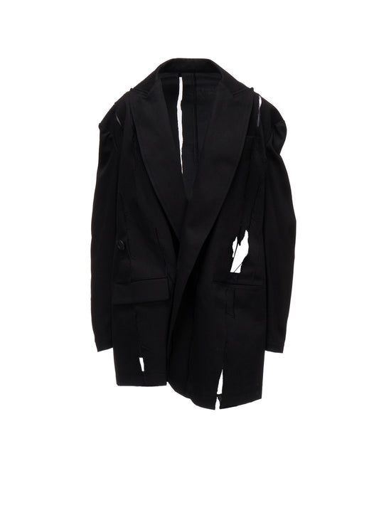 KATSURAGI OPAL FINISHING OVERSIZED JACKET