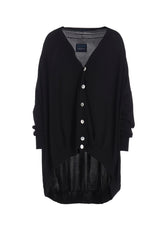 RYO 18G V NECK CARDIGAN