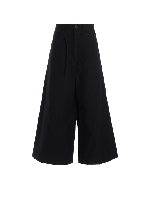 MILITARY BACKSIDE SATIN DOUBLE LOOP D PANTS