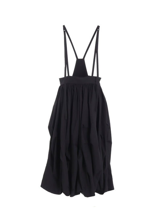 C/PE WEATHER CLOTH SUSPENDER SKIRT