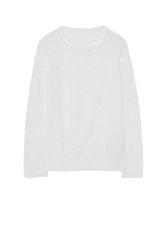 STREACH LACE PULLOVER