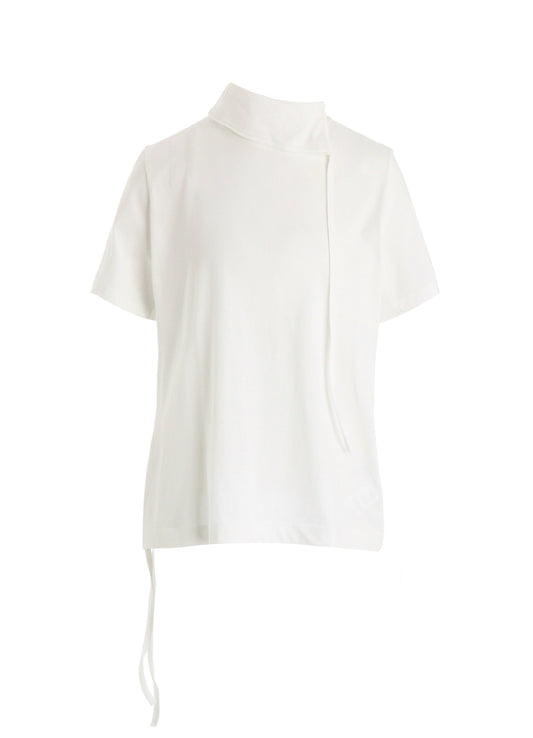 COTTON SINGLE JERSEY BINDER SHORT SLV T