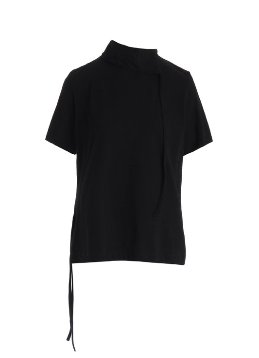 COTTON SINGLE JERSEY BINDER SHORT SLV T