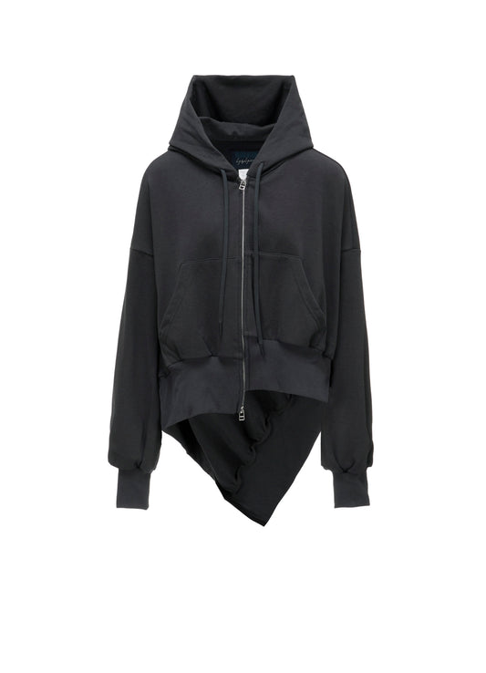 HEAVY WEIGHT FRENCH TERRY UNBALANCED HOODIE