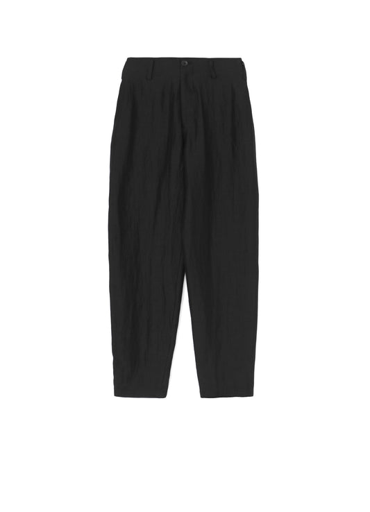 HIGH TWISTED GABARDINE LOW-RISE BASIC PANTS