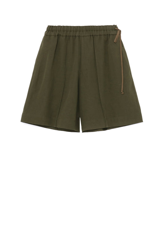 C/F/W TWILL R-PIN TUCK SHORT P