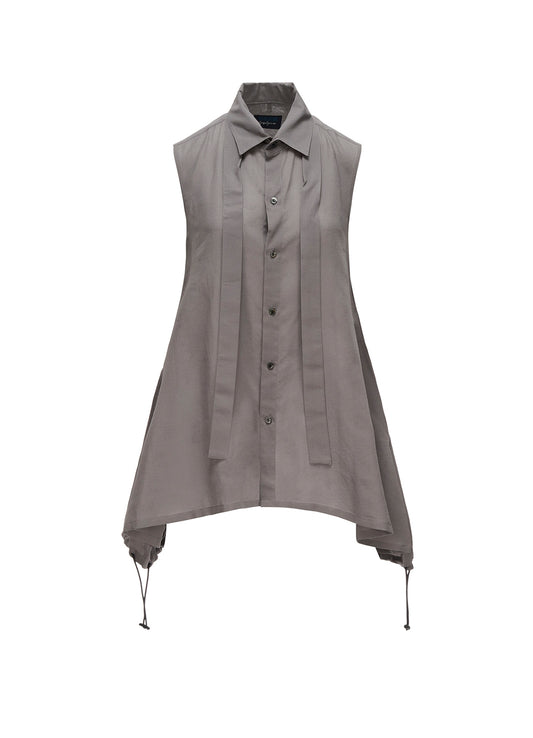 COTTON SLEEVELESS BLOUSE