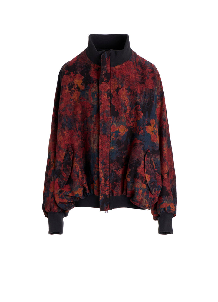 JQ REDXBLUE BALLOON BLOUSON
