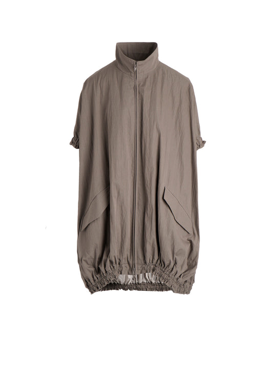 C/Ny WEATHER SHORT SLV BALLOON JACKET