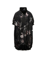 LACE FLOWER PT SHORT SLV BALLOON JACKET