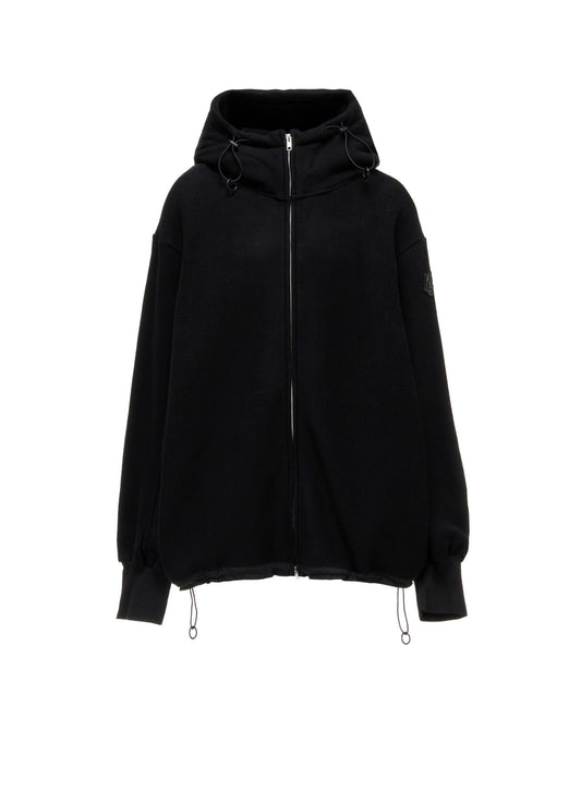 Liy/C BRUSHED FRENCH TERRY HIGHNECK HOODY
