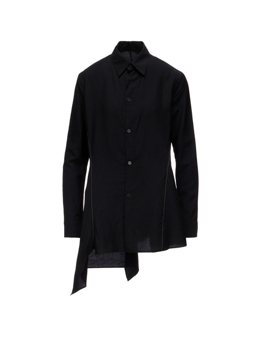 Ry/Si VOILE R PANELED LONG SHIRT