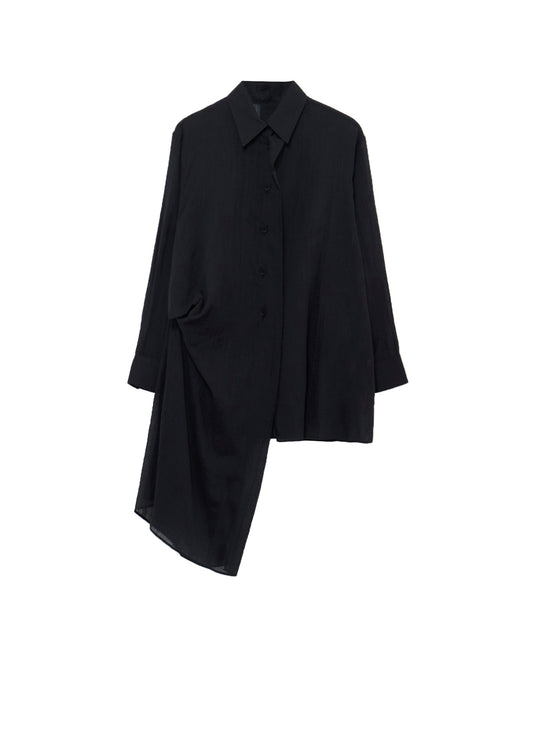 C/Li CATCH WASHER TUCK&DRAPE BLOUSE