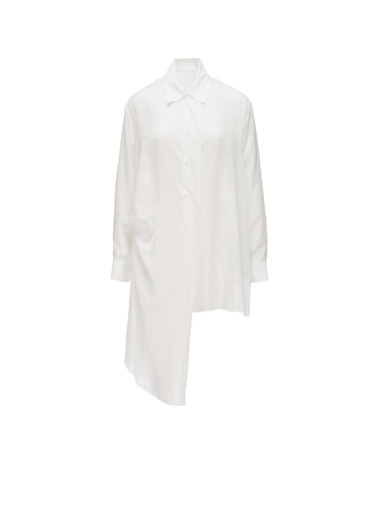 CELLULOSE LAWN TUCK&DRAPE BLOUSE