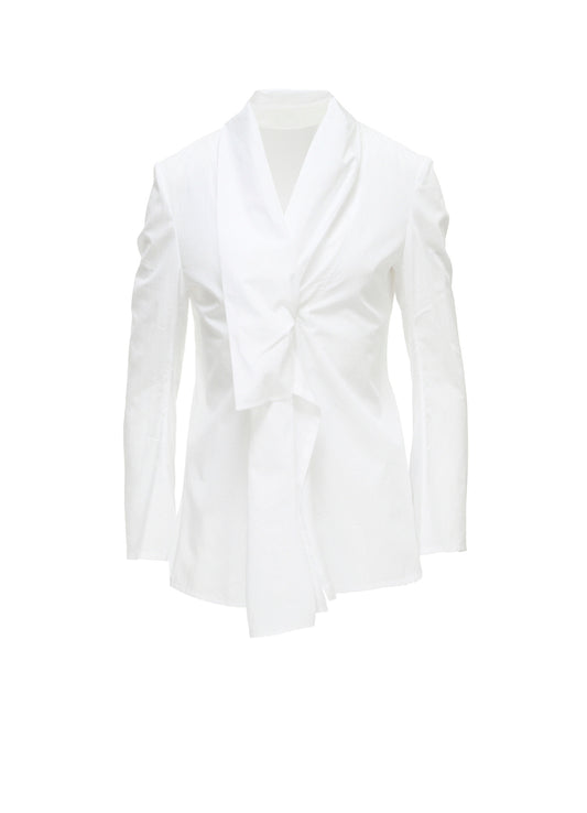 BROAD STOLE DETAIL BLOUSE
