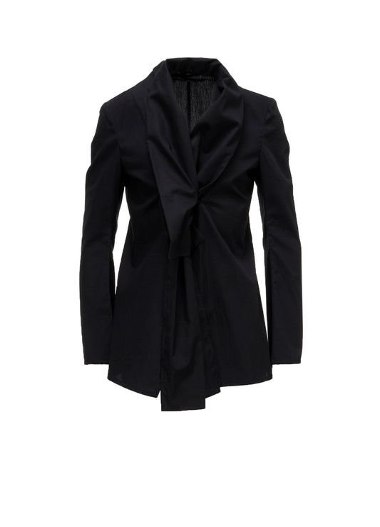 BROAD STOLE DETAIL BLOUSE