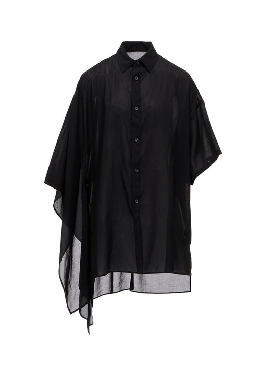 CELLULOSE LAWN R DRAPED SHIRT