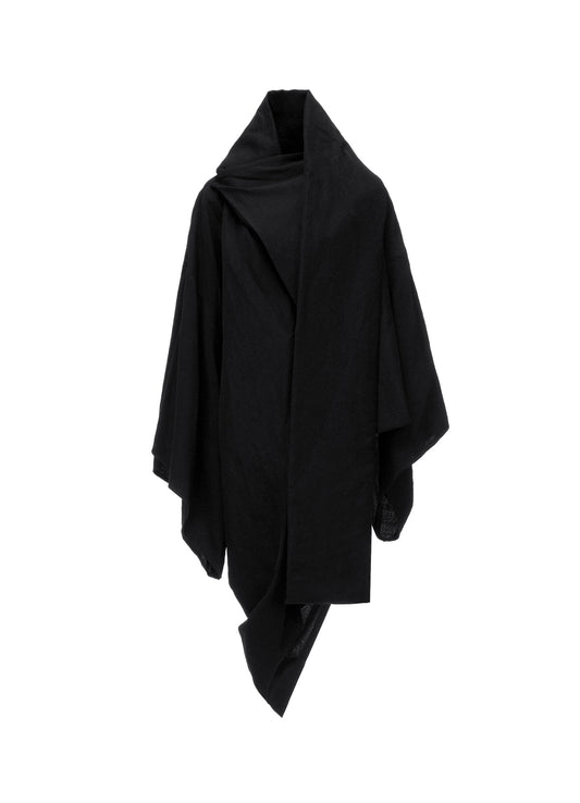 W/Li TWILL STOLE DETAIL COAT