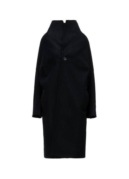 S100 MELTON DROPPED SHOULDER COAT