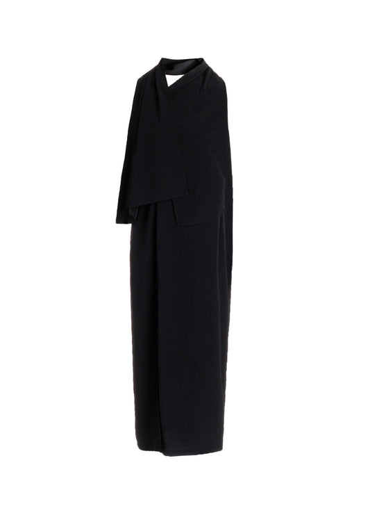 Ta/Pe CREPE DE CHINE STRAP SLIM FIT DRESS