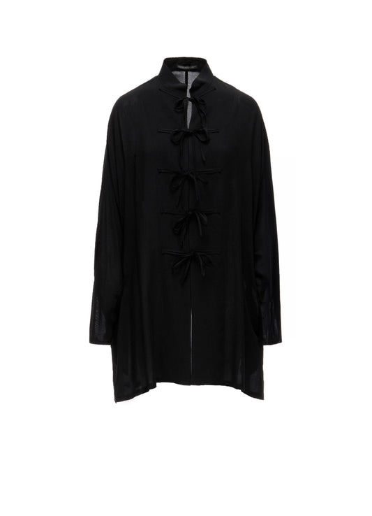 FIBRIL Cu RIBBON DETAIL LONG DRESS