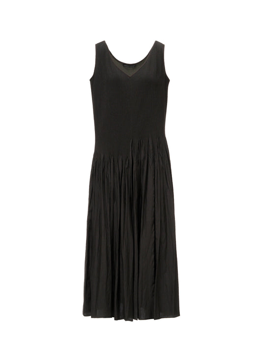 SHIRRED DRESS