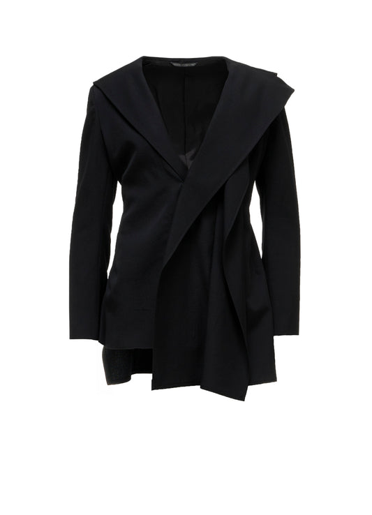 GABARDINE SAILOR COLLAR JACKET