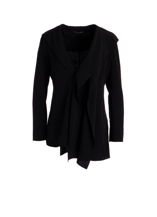 Ta/Pe CREPE DE CHINE SAILOR COLLAR JACKET