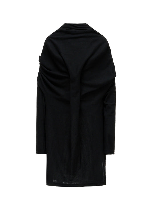 SOFT WOOLEN 1/14 SINGLE BACKSIDE KNOT D JACKET