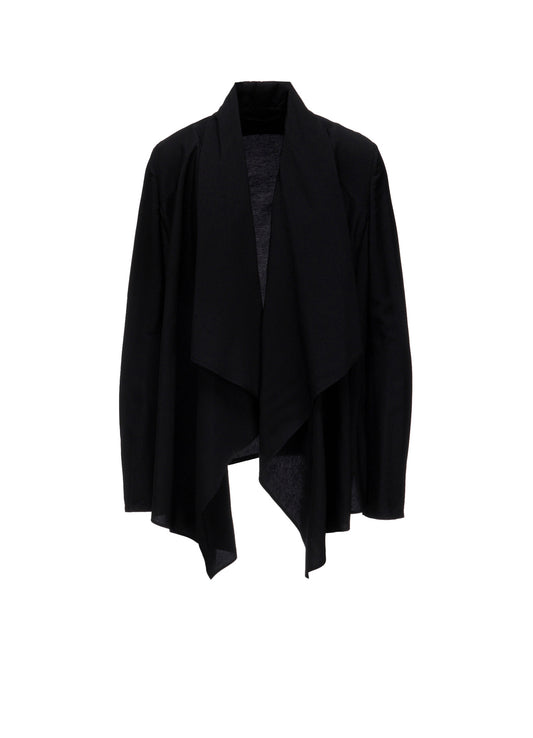 Ry/Si VOILE FRONT DRAPED DETAIL JACKET